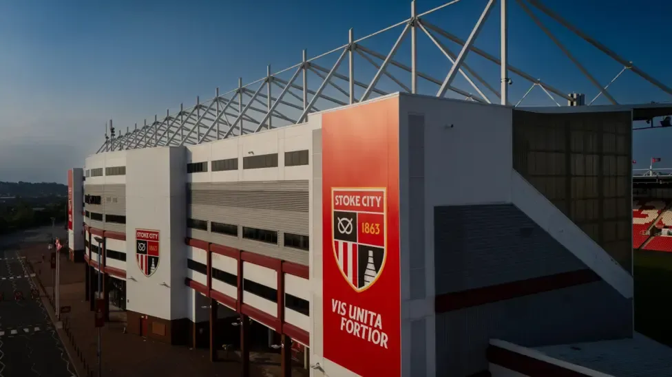 How the new badge looks at the bet365 Stadium