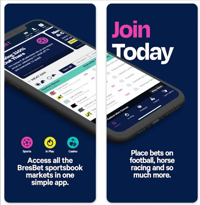 bresbet mobile app sports betting experience in the UK