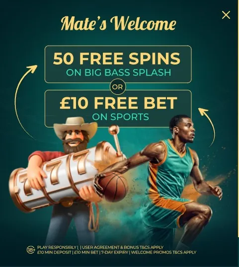 luckymate welcome offers for casino and sport