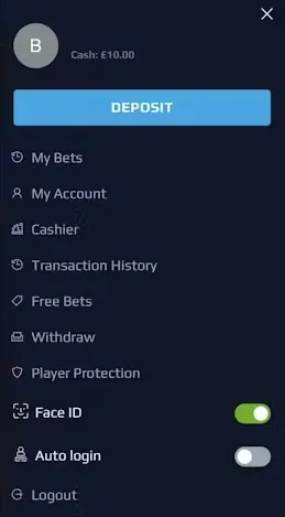 netbet withdrawal and deposit, mobile screenshot