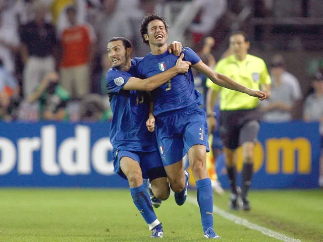 Fabio Grosso scores v Germany