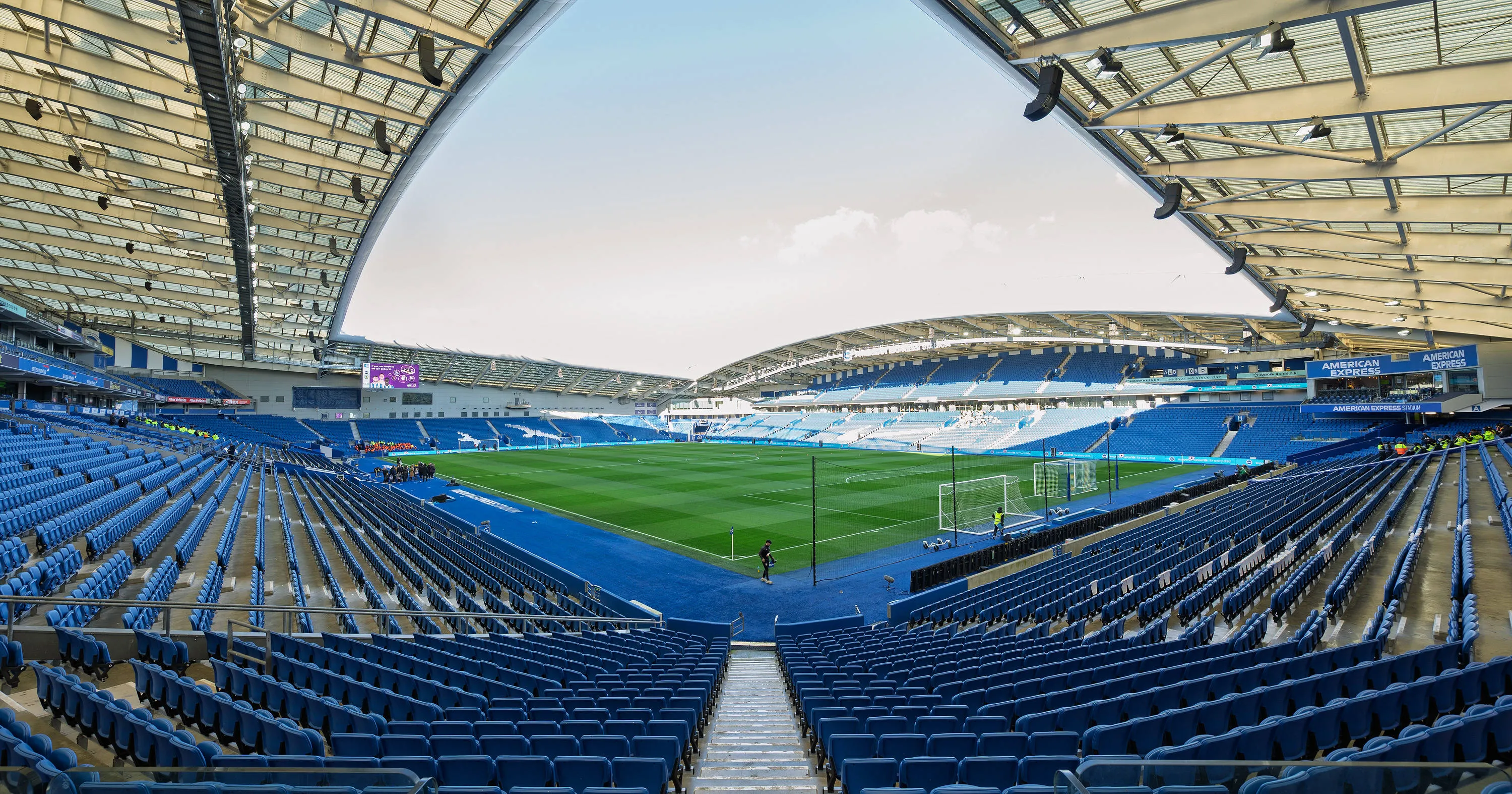 View inside the American Express Stadium