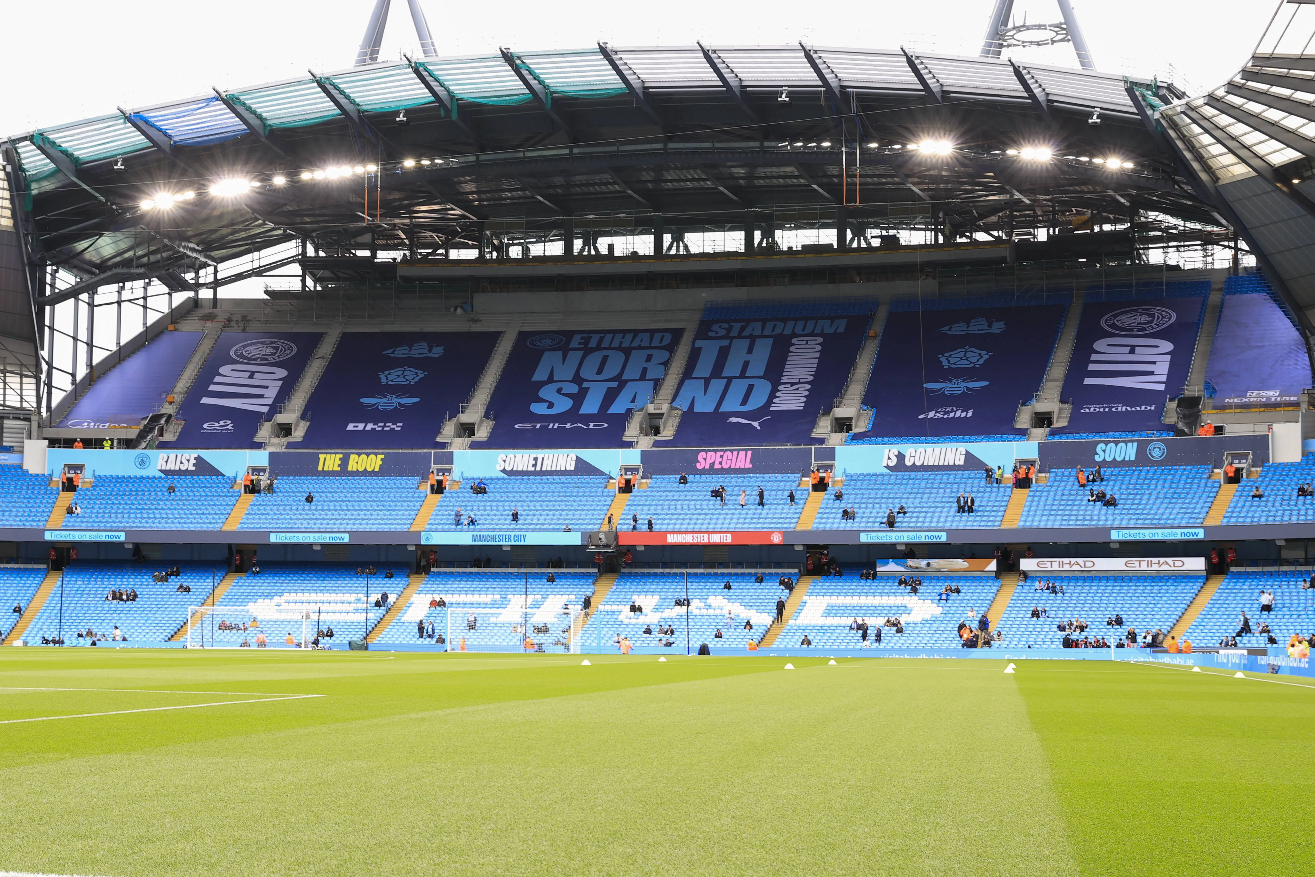 Man City share first look inside new North Stand upgrade set to open at Etihad Stadium in 2026/27