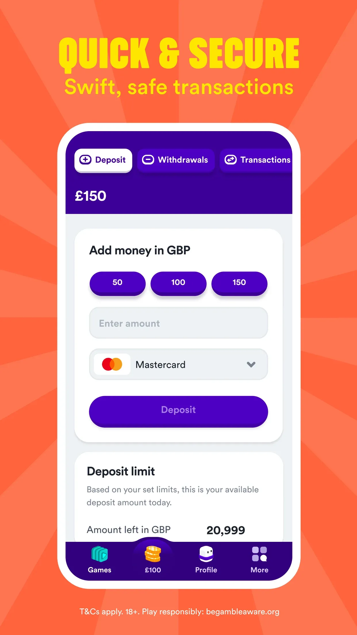 casumo app deposits: how to fund your account