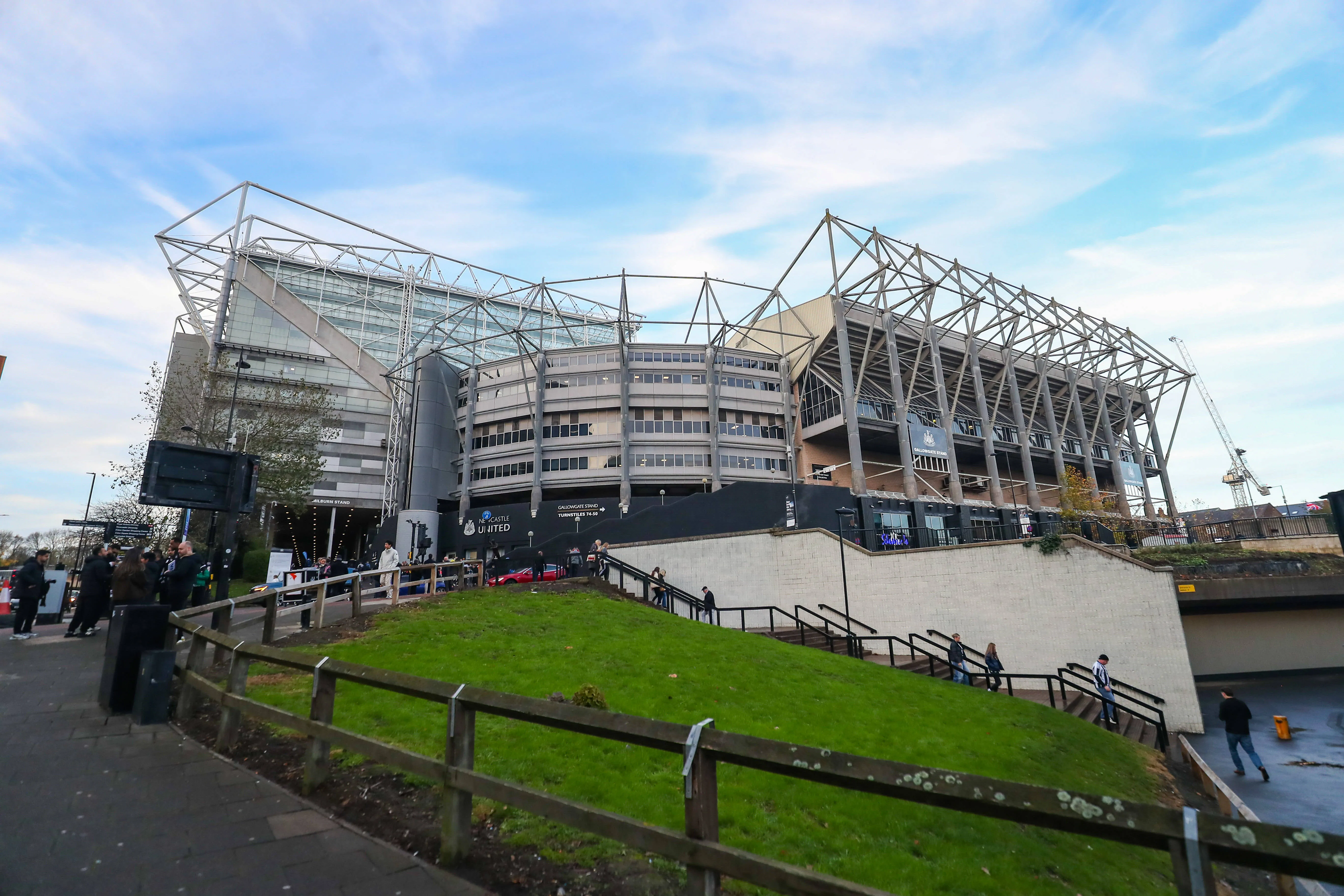 General View outside the Stadium of St James' Park