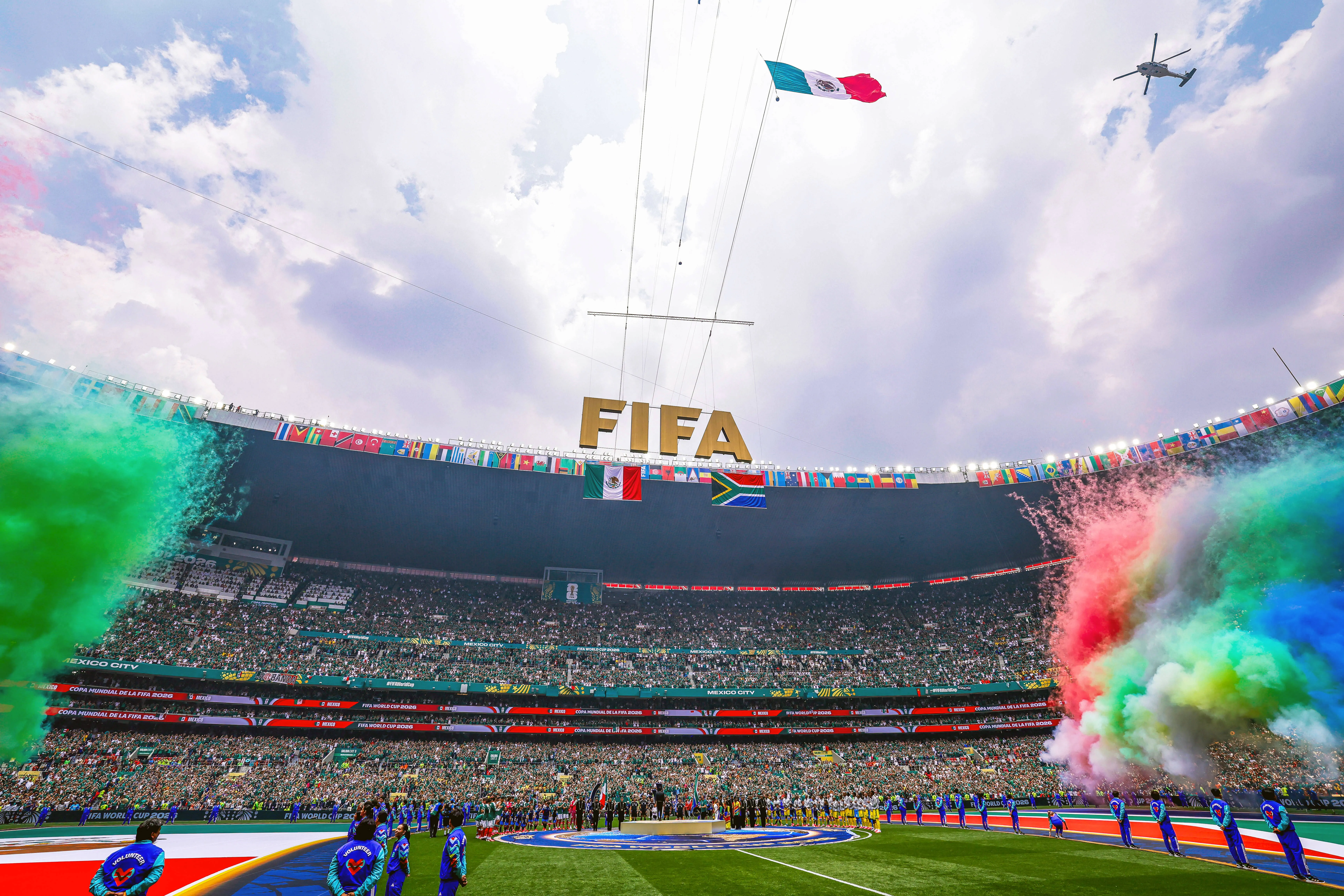 The iconic Estadio Azteca tops the 2026 World Cup attendance charts so far