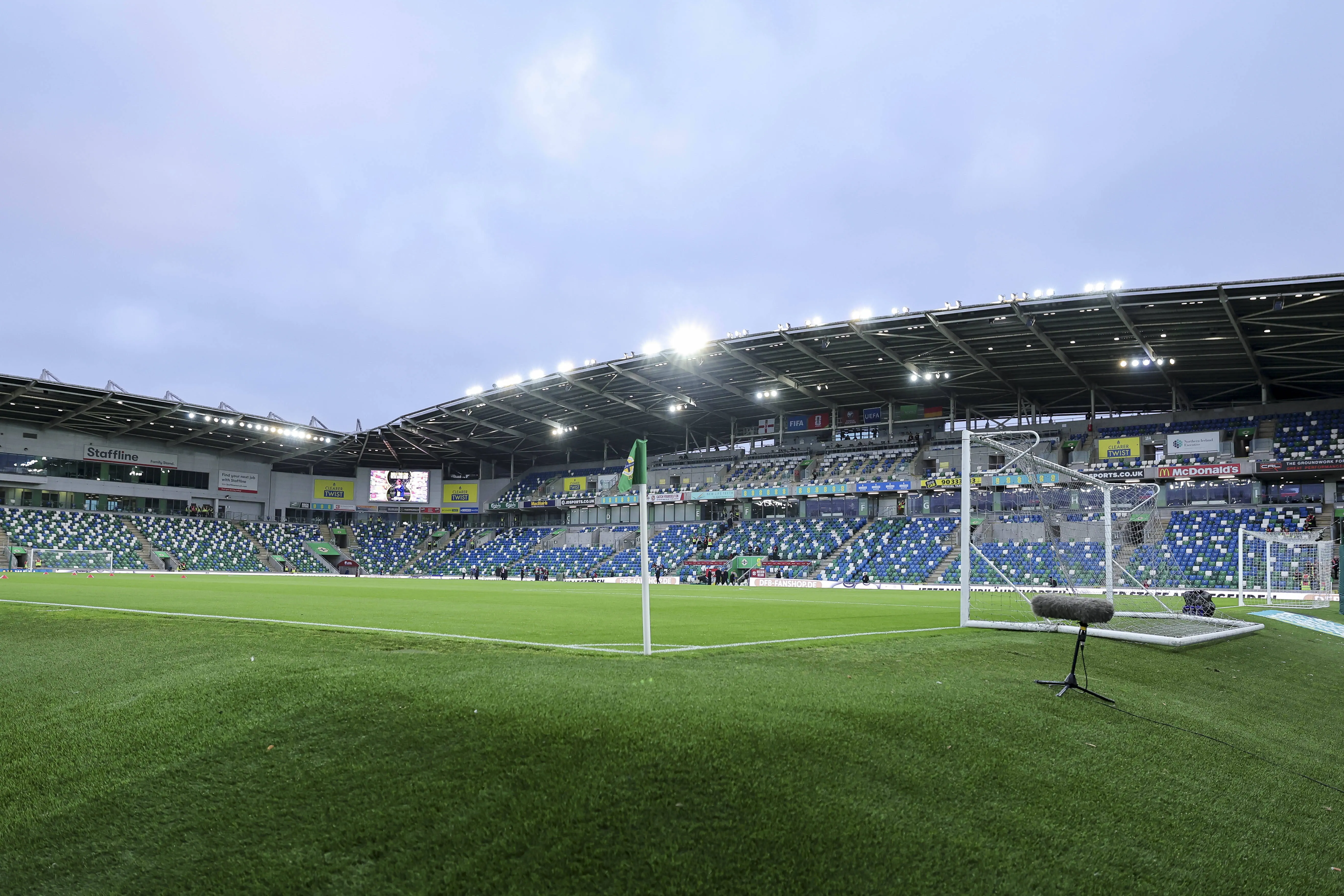 Northern Ireland play most matches at Windsor Park