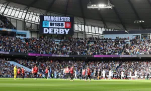 Fans get ready for 192nd Manchester derby