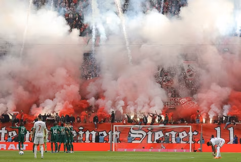 1. FC K&ouml;ln receive record-breaking pyro fine for incredible derby display