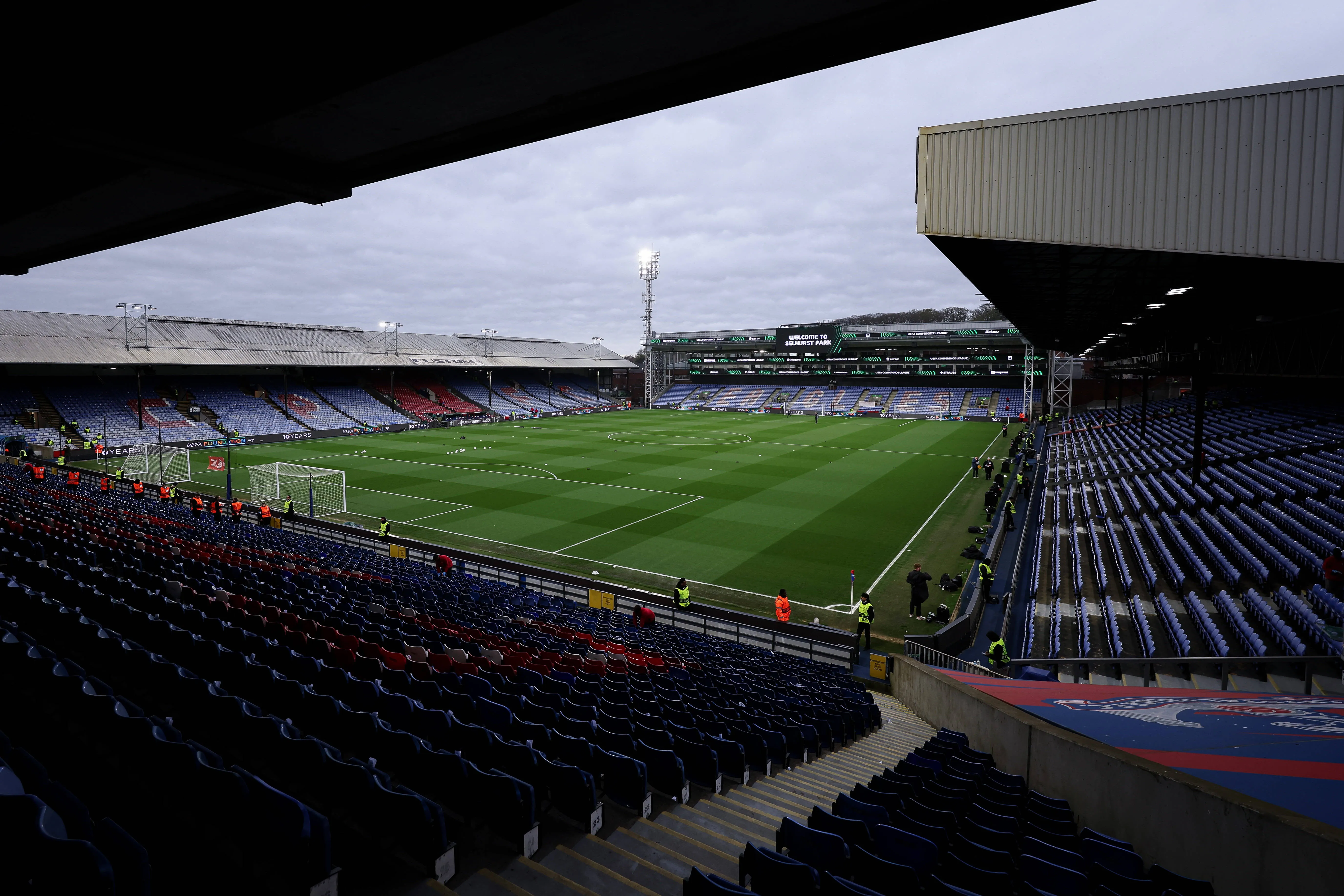 Selhurst Park upgrade spotted as new image reveals major Crystal Palace away end change for 2026/27