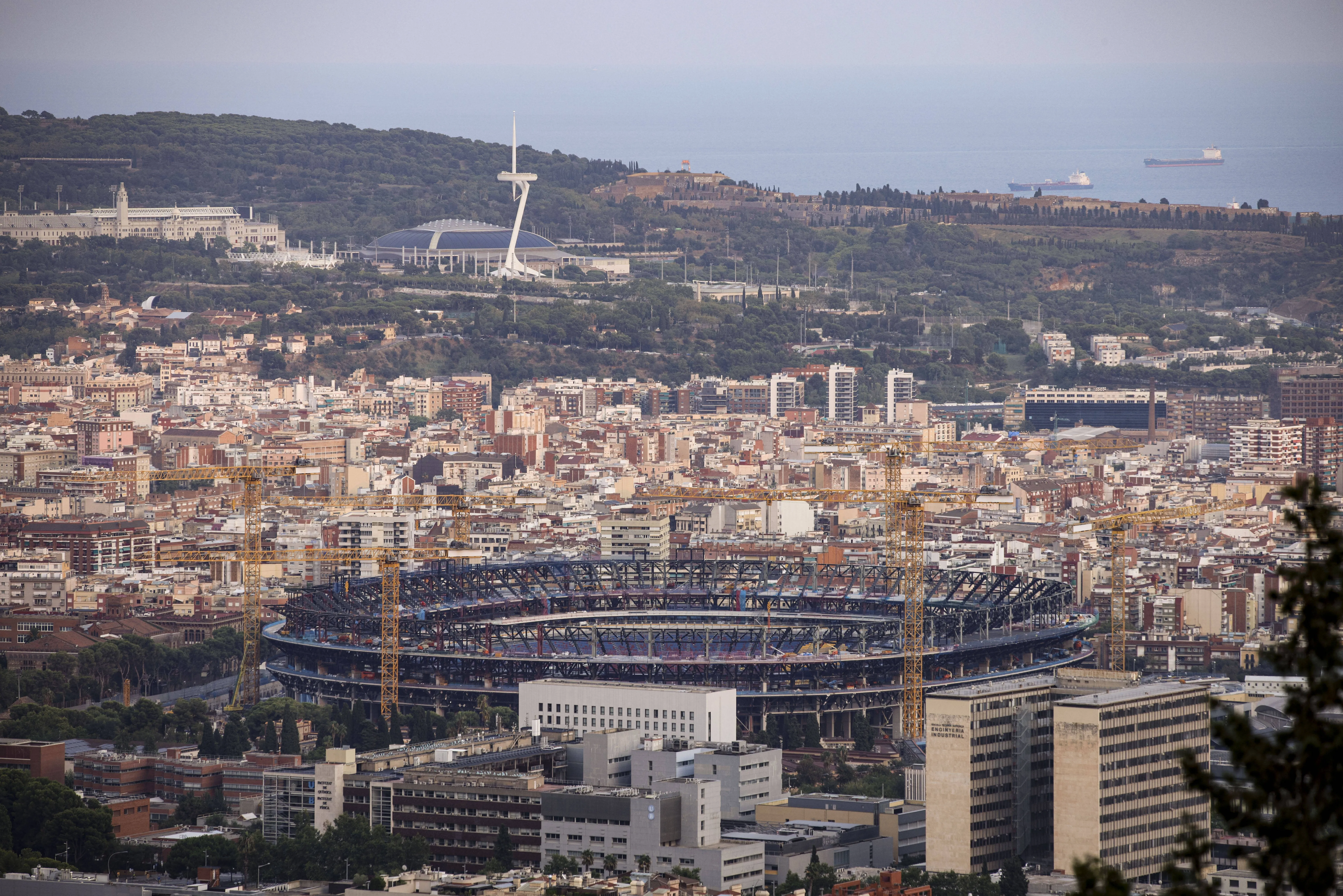 Fresh look at the latest Camp Nou upgrade as Barcelona push ahead with major stadium renovation