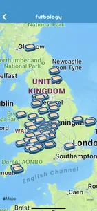 Futbology app is great for Groundhopping and an English football road trip