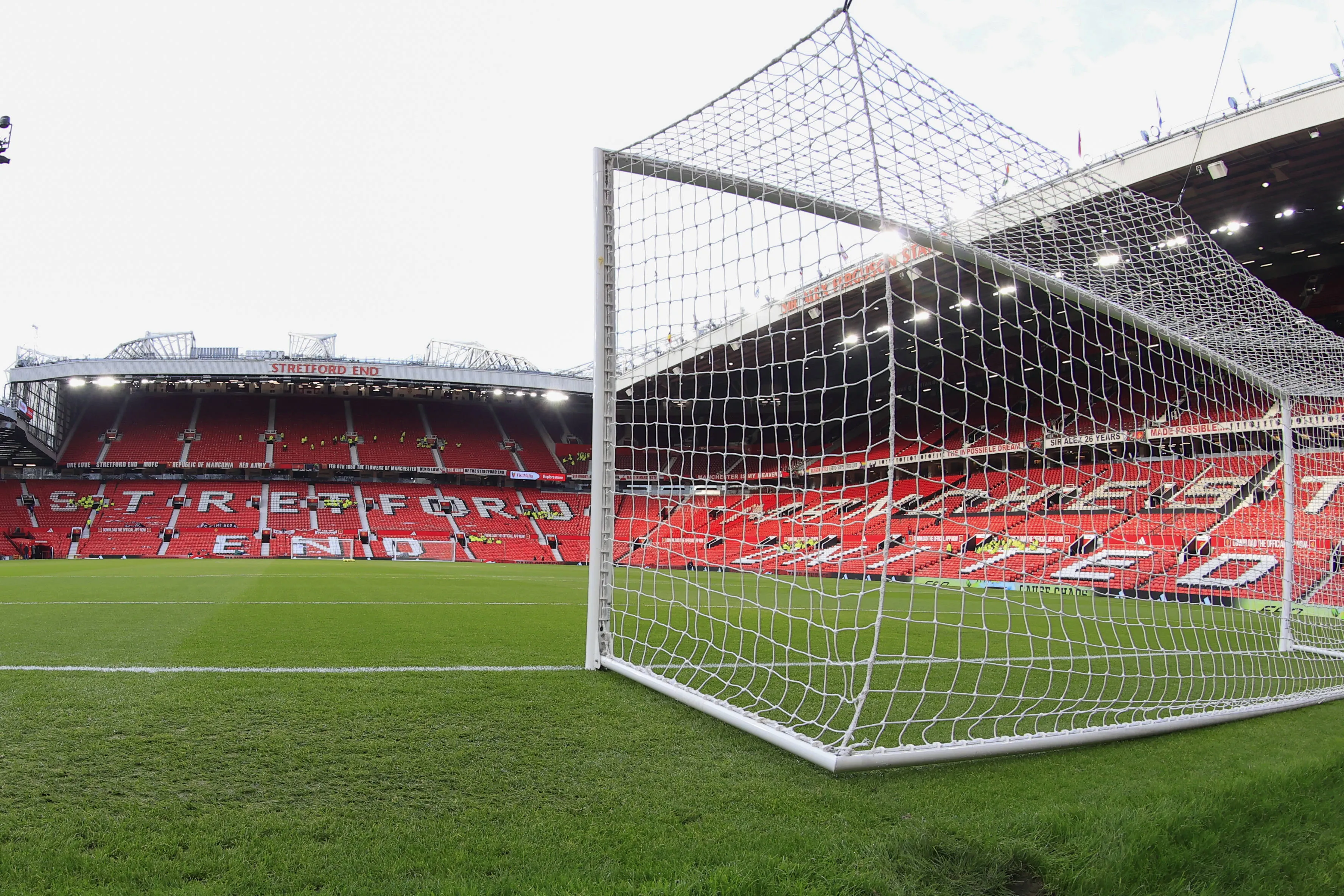 View inside Old Trafford