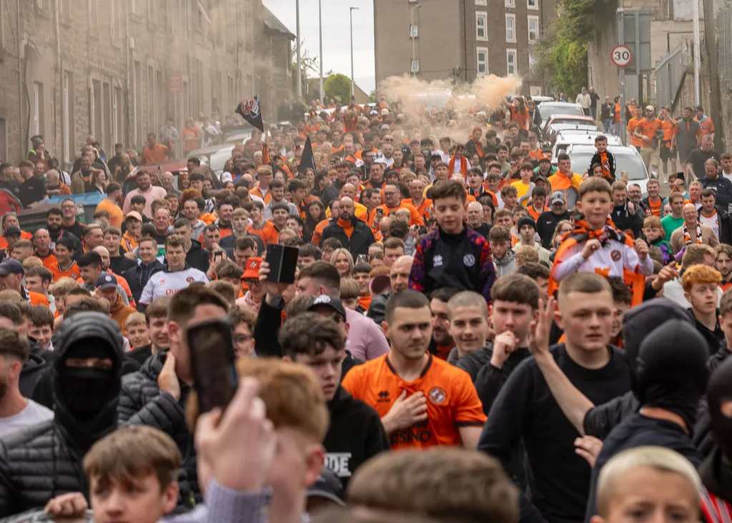Away day at Tannadice Park