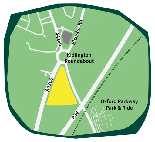 Site of the new Oxford United stadium