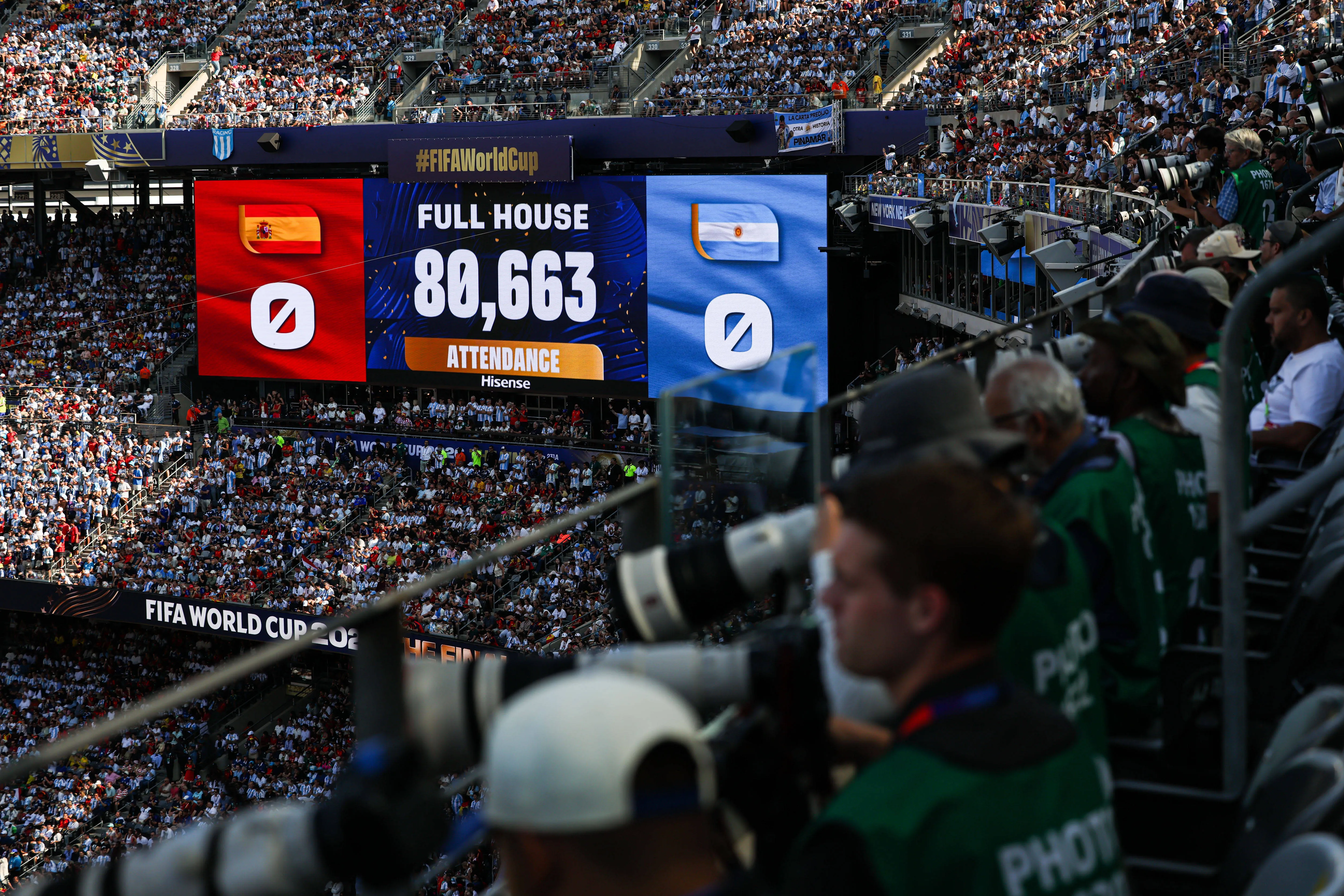 There have been more fans through the door than ever at the World Cup but that does not tell the whole story