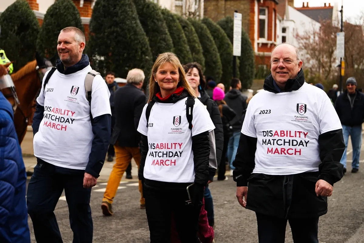 Disabled access to football stadiums