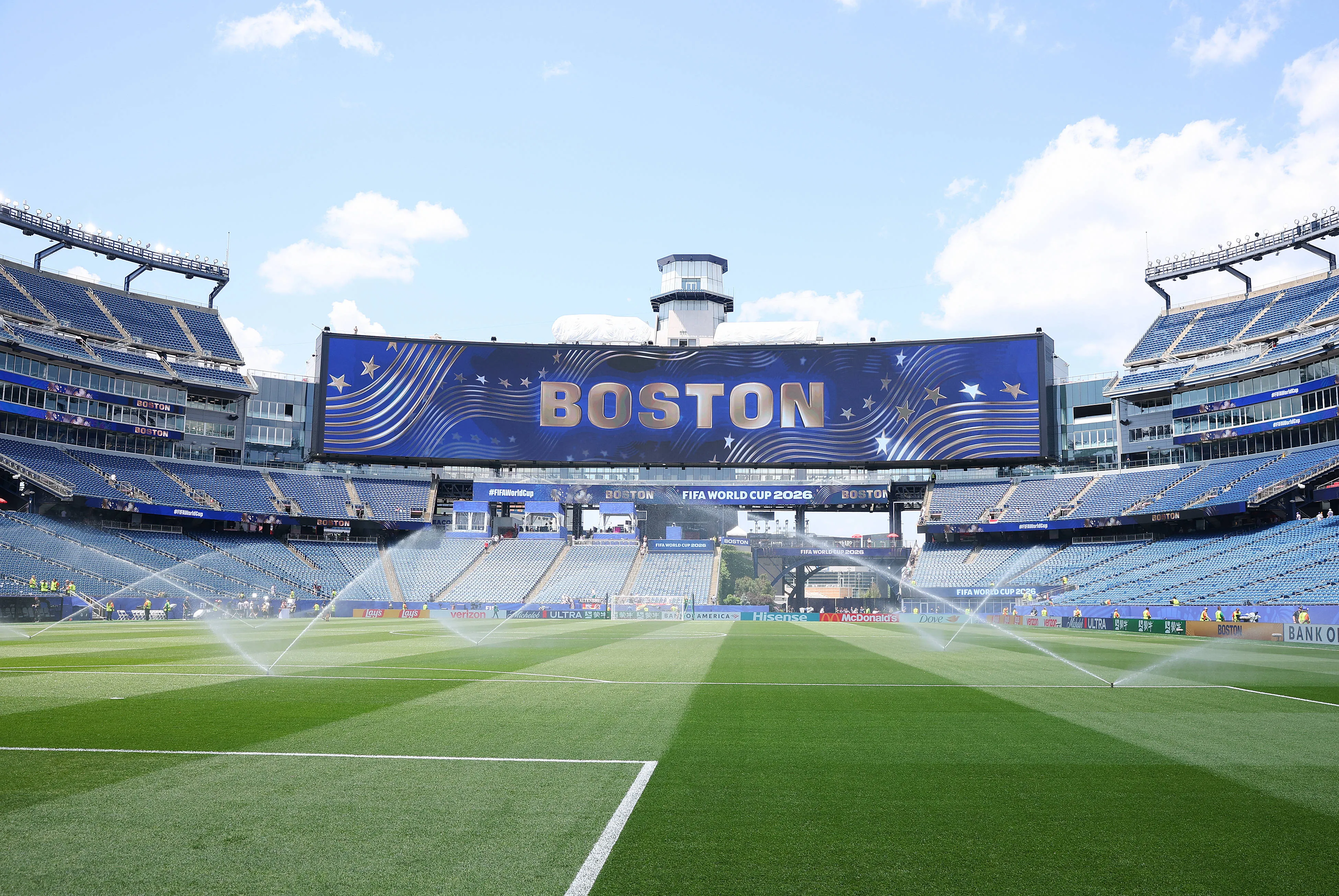 2026 World Cup stadium undergoes radical pitch transformation just days after hosting final match