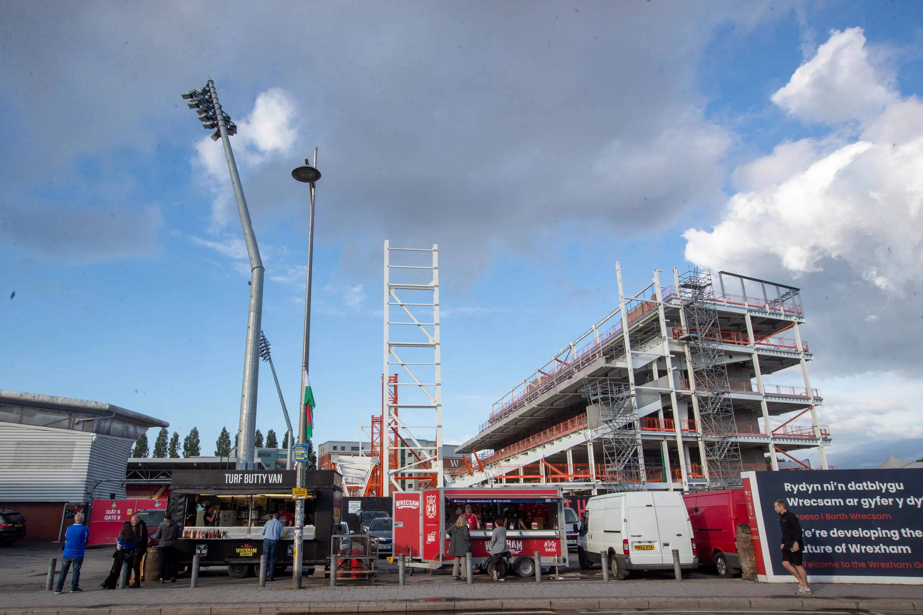 Wrexham CEO hints at future Racecourse Ground upgrades amid ongoing Kop Stand redevelopment