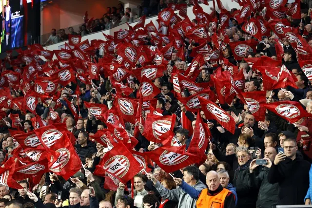 PSV away section. Guide for Arsenal fans