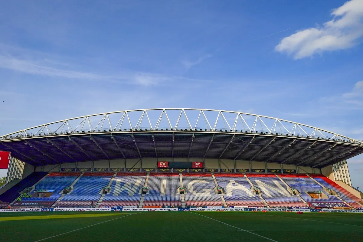 DW stadium, home of Wigan _ Wigan vs Cheltenham predictions
