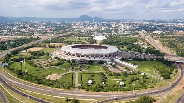 Moshood Abiola National Stadium is one of the biggest venues in Africa