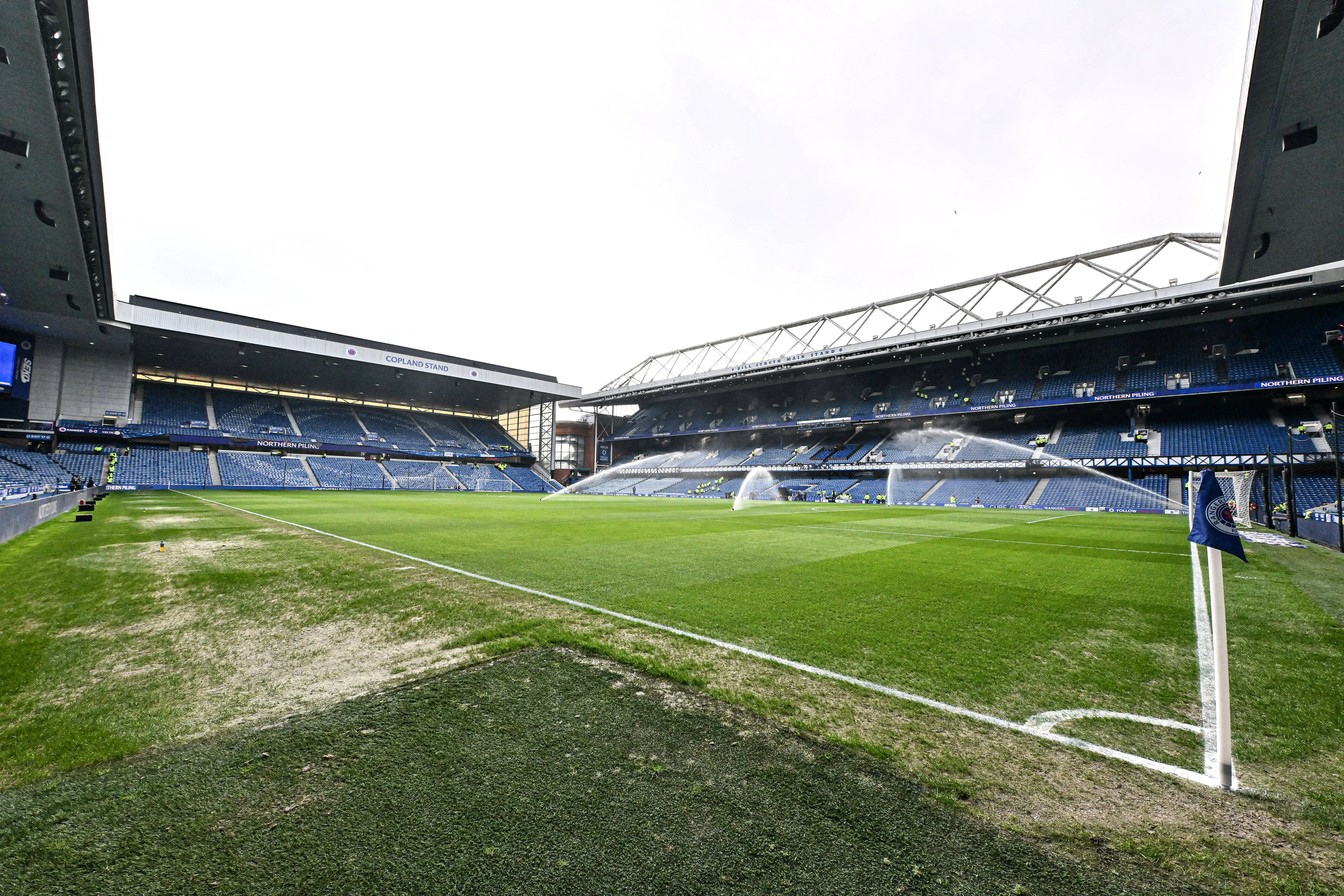 Ibrox Stadium pitch is also getting revamped