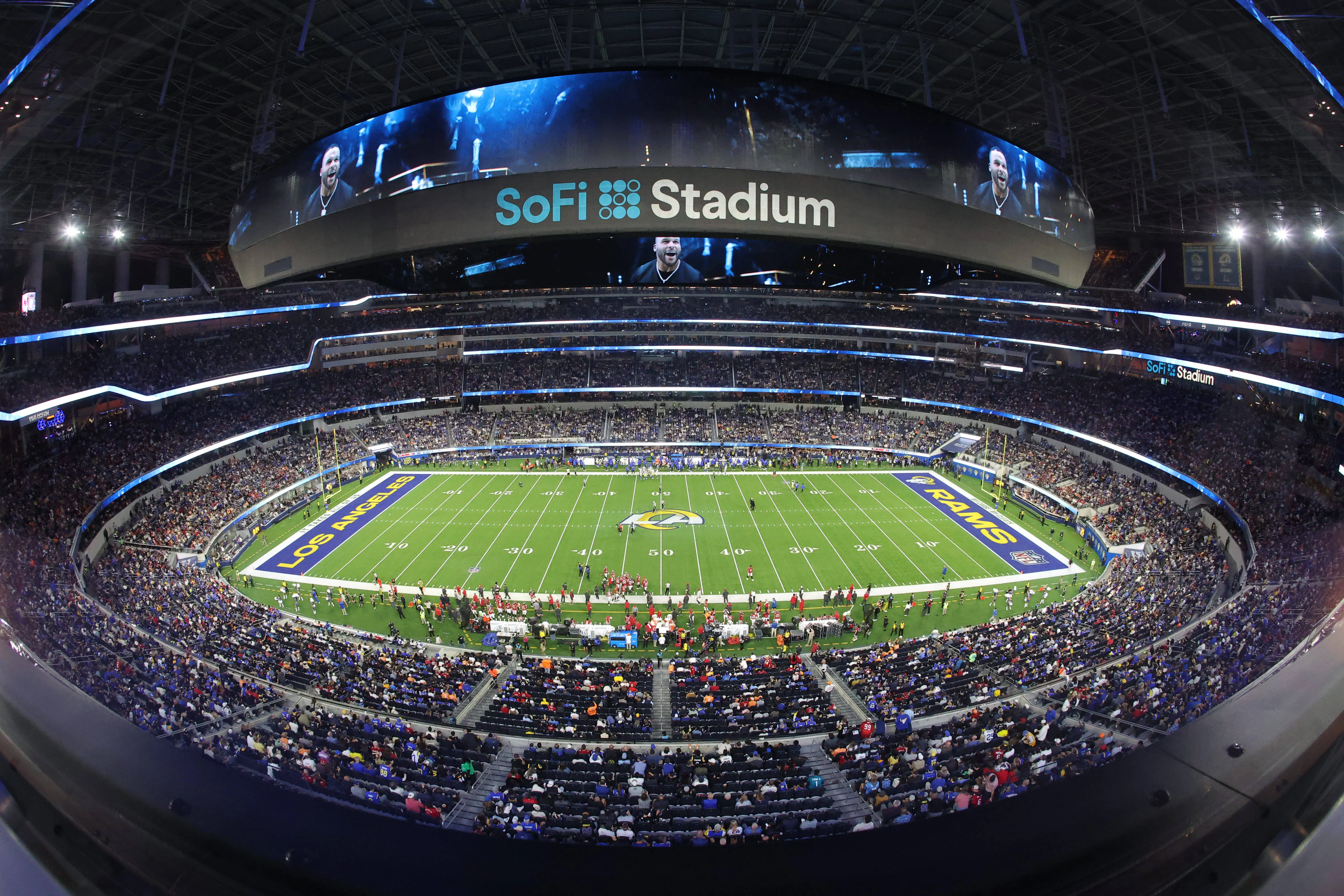 View inside 2026 World Cup venue, SoFi Stadium