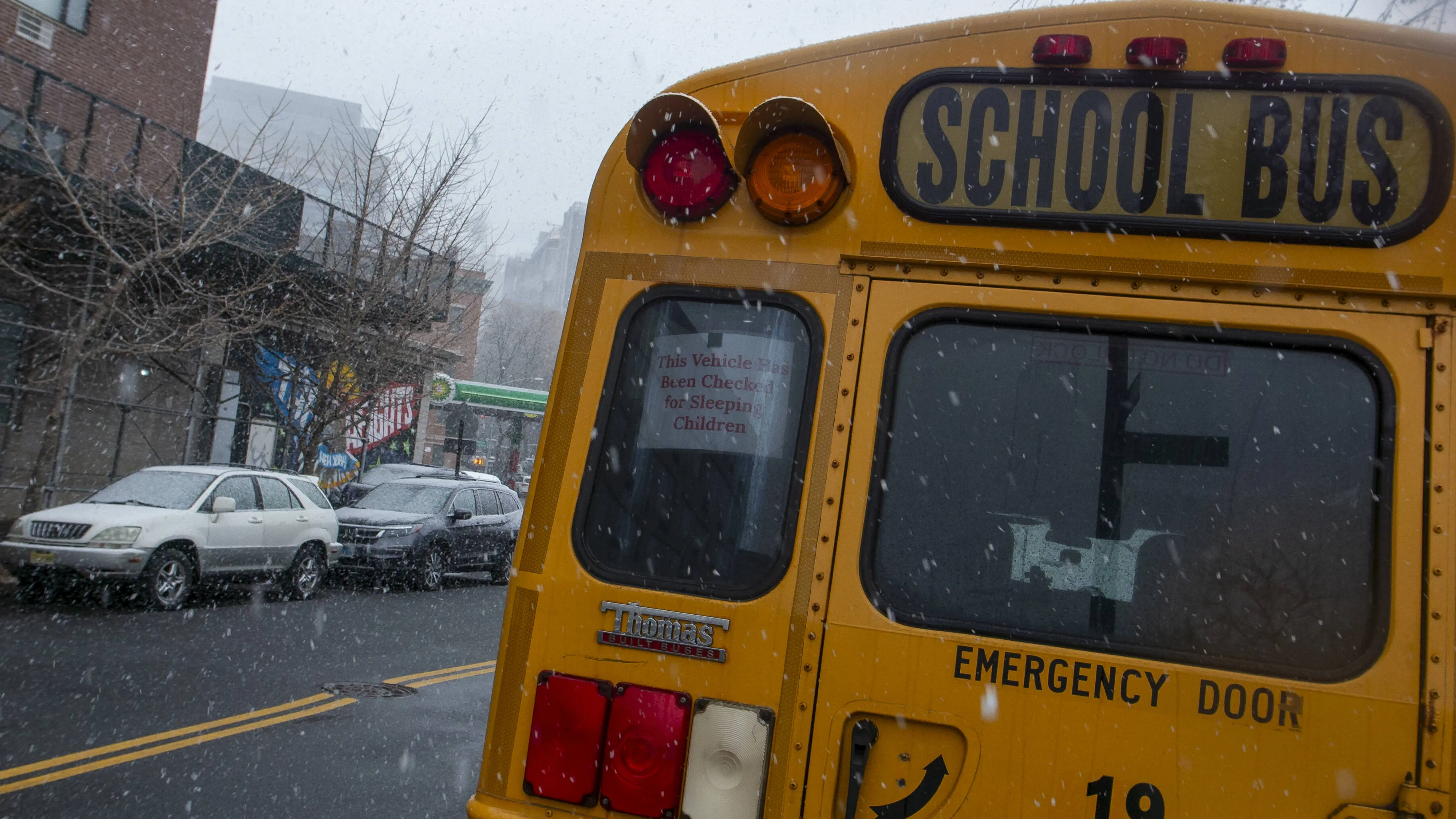 A New York school bus