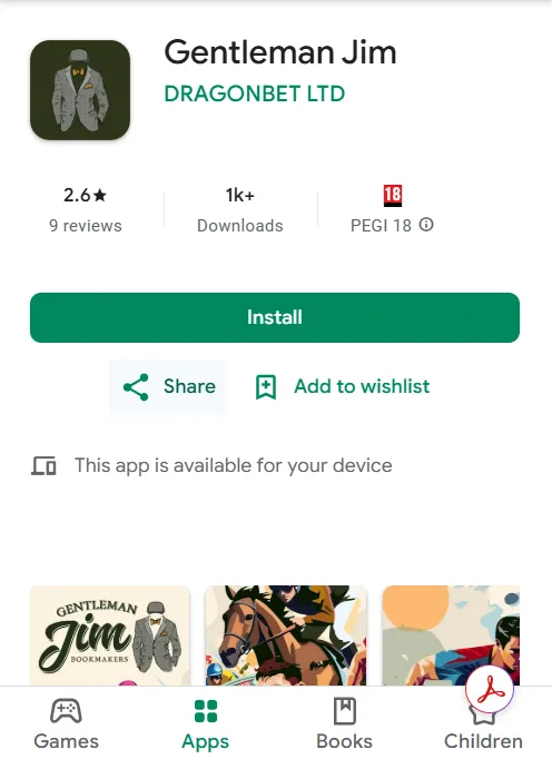 gentleman jim app review: how to download on google play