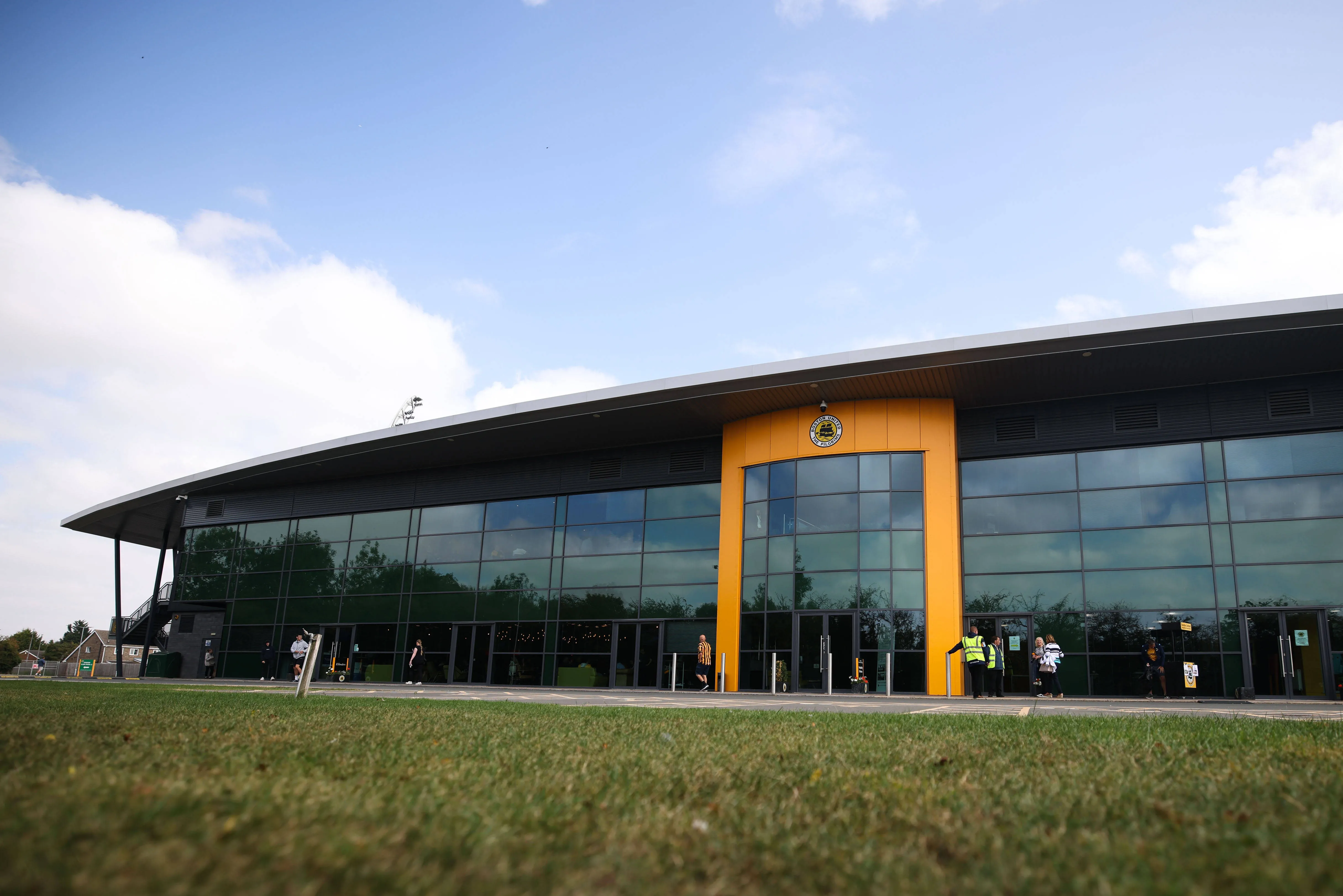 General view outside the Jakemans Community Stadium