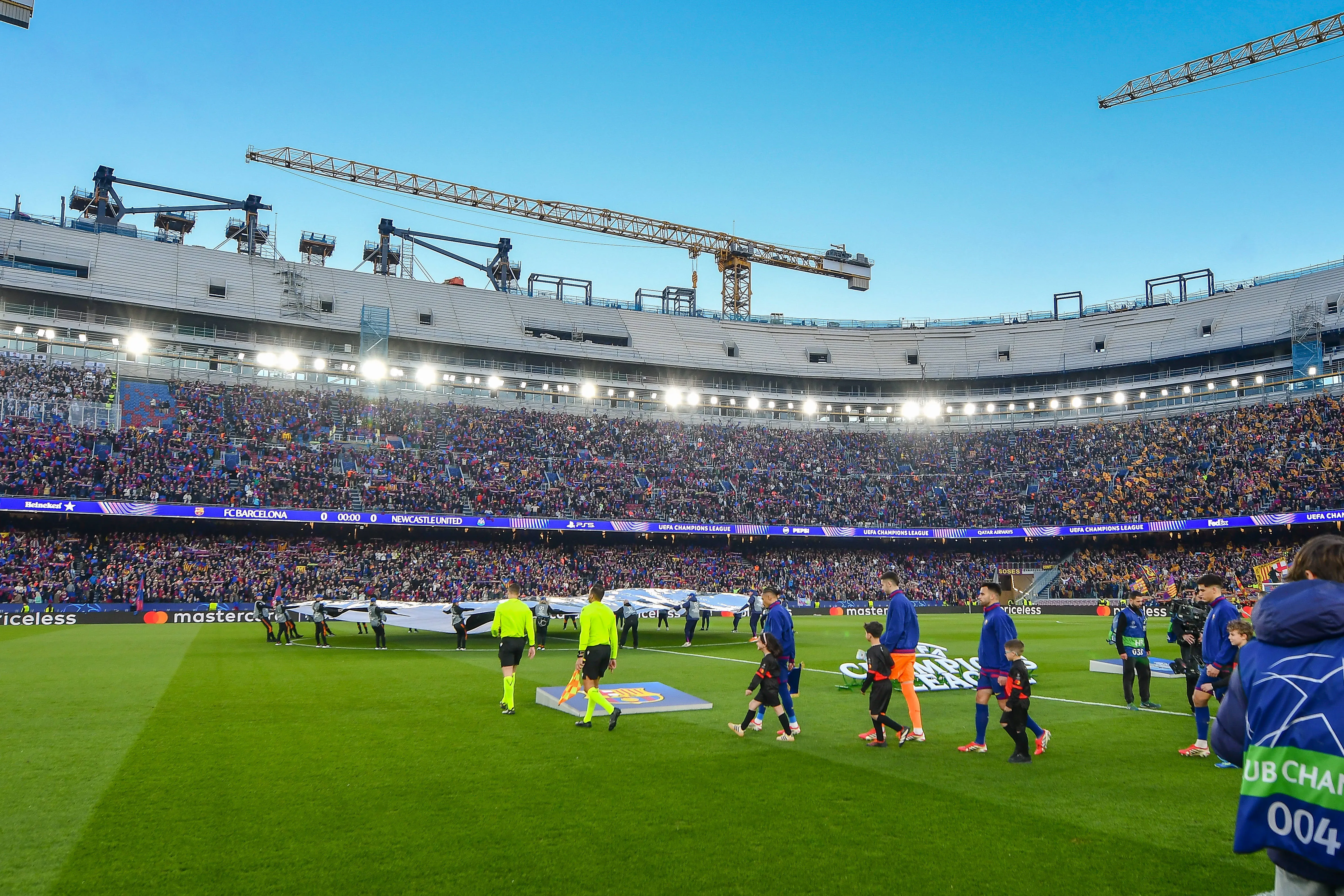 Barcelona could be forced to leave renovated Camp Nou for 8,000-seater stadium amid ongoing delays