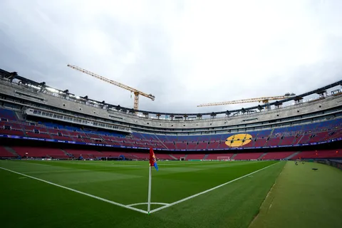 Viral footage highlights new Camp Nou roof problem amid Barcelona&rsquo;s &pound;1.3bn stadium overhaul