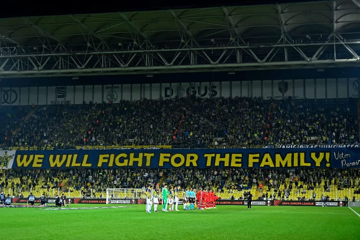 Fenerbahce away section