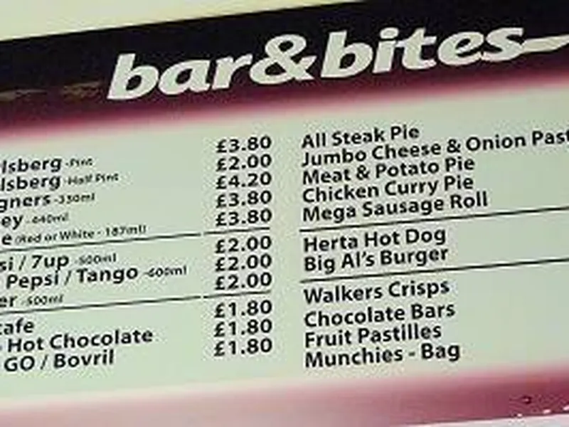 Food and Drink Prices
