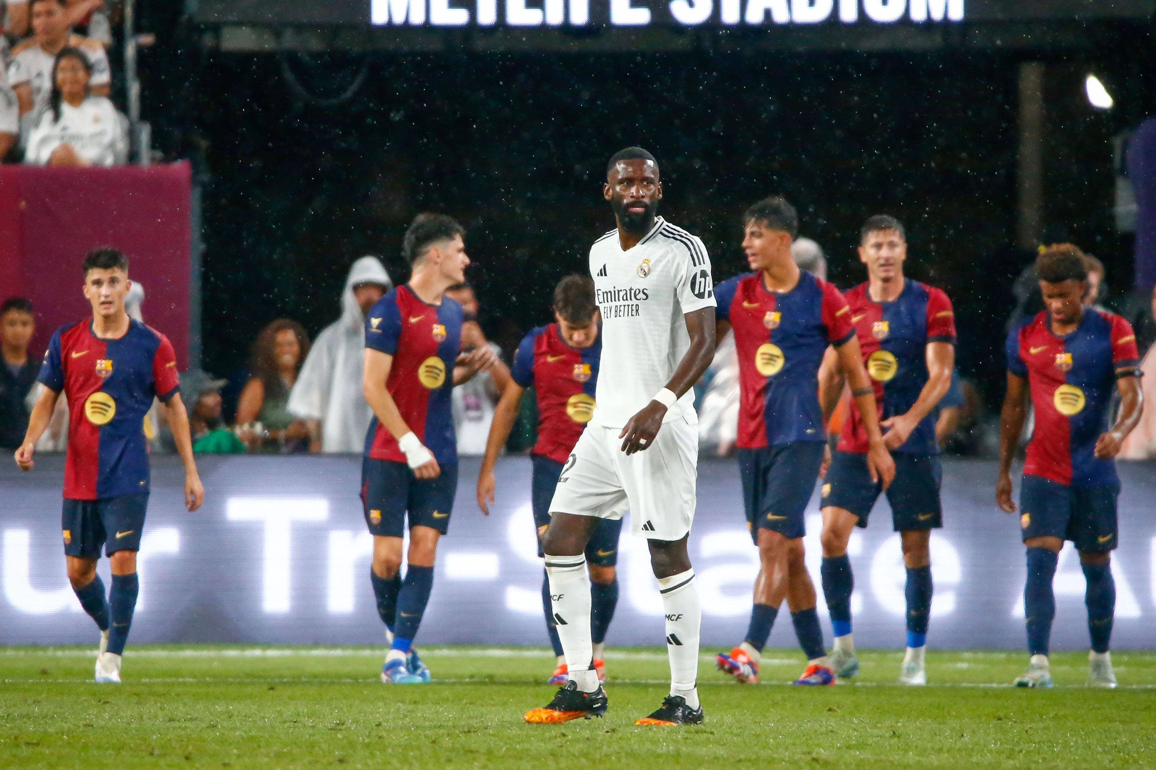 Barcelona vs Real Madrid at MetLife Stadium in 2024