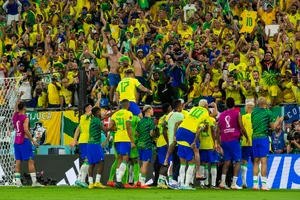 Brazil fans at the Copa América 2024