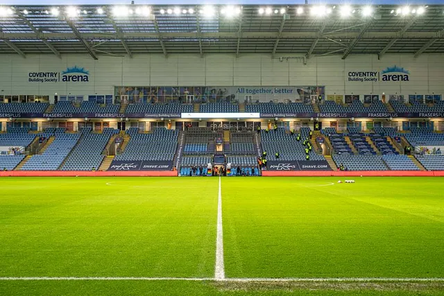 A general view of the Coventry Building Society Arena 