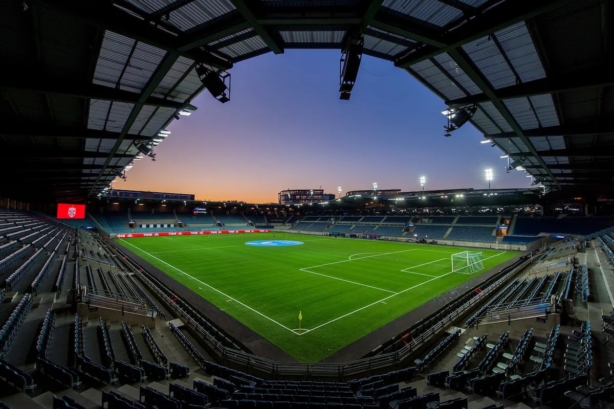 General view of SR-Bank Arena on November 8, 2019