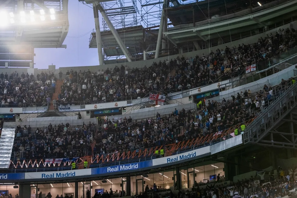 Bernabeu away end