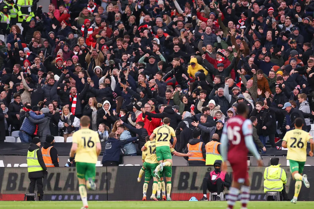 Bristol City have the 14th biggest away following in the Championship. 