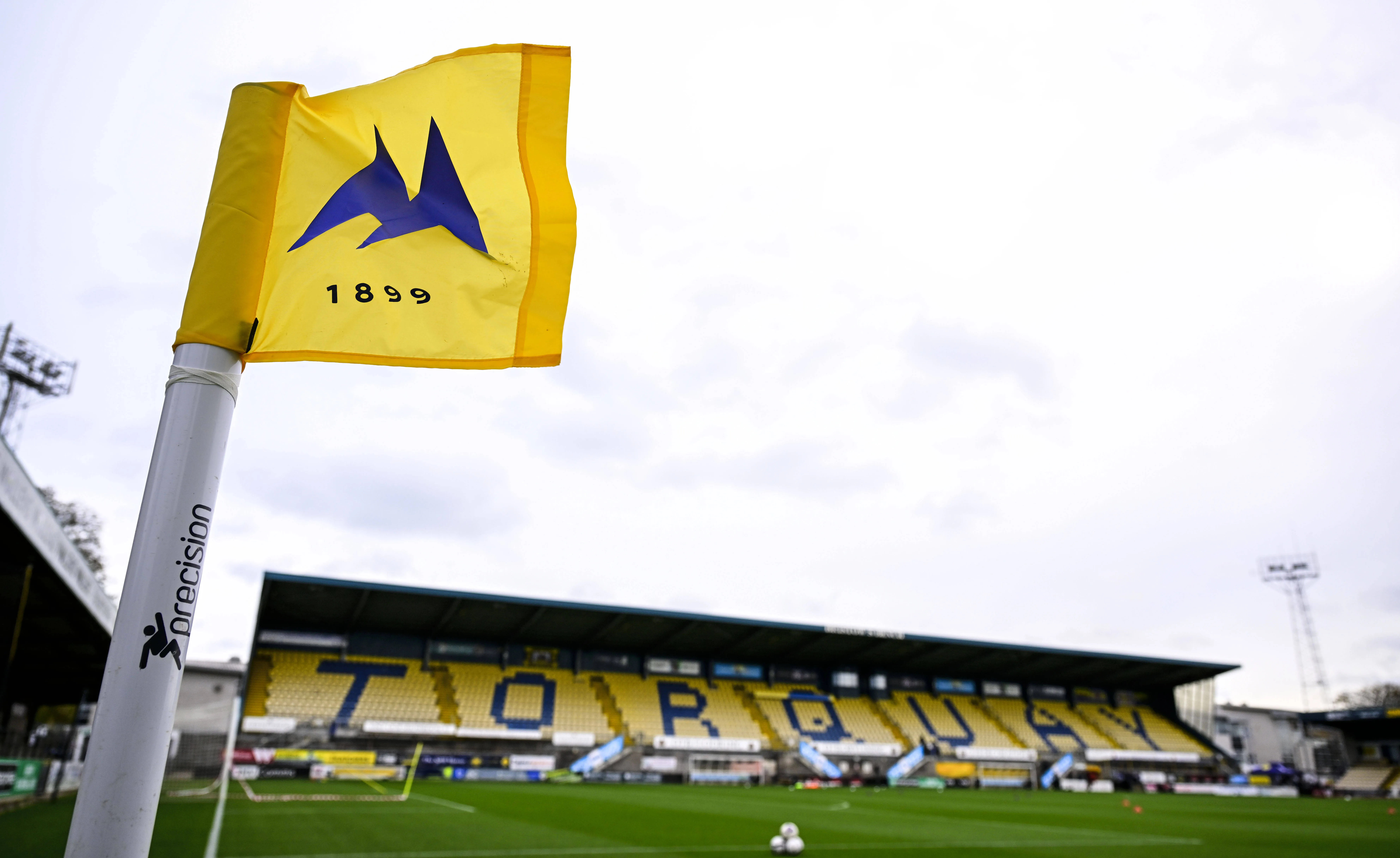 General view of Plainmoor, Torquay