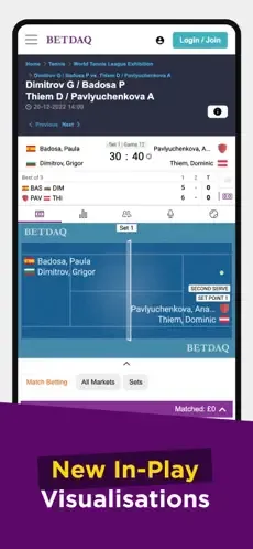 betdaq sportsbook app review: in-play betting