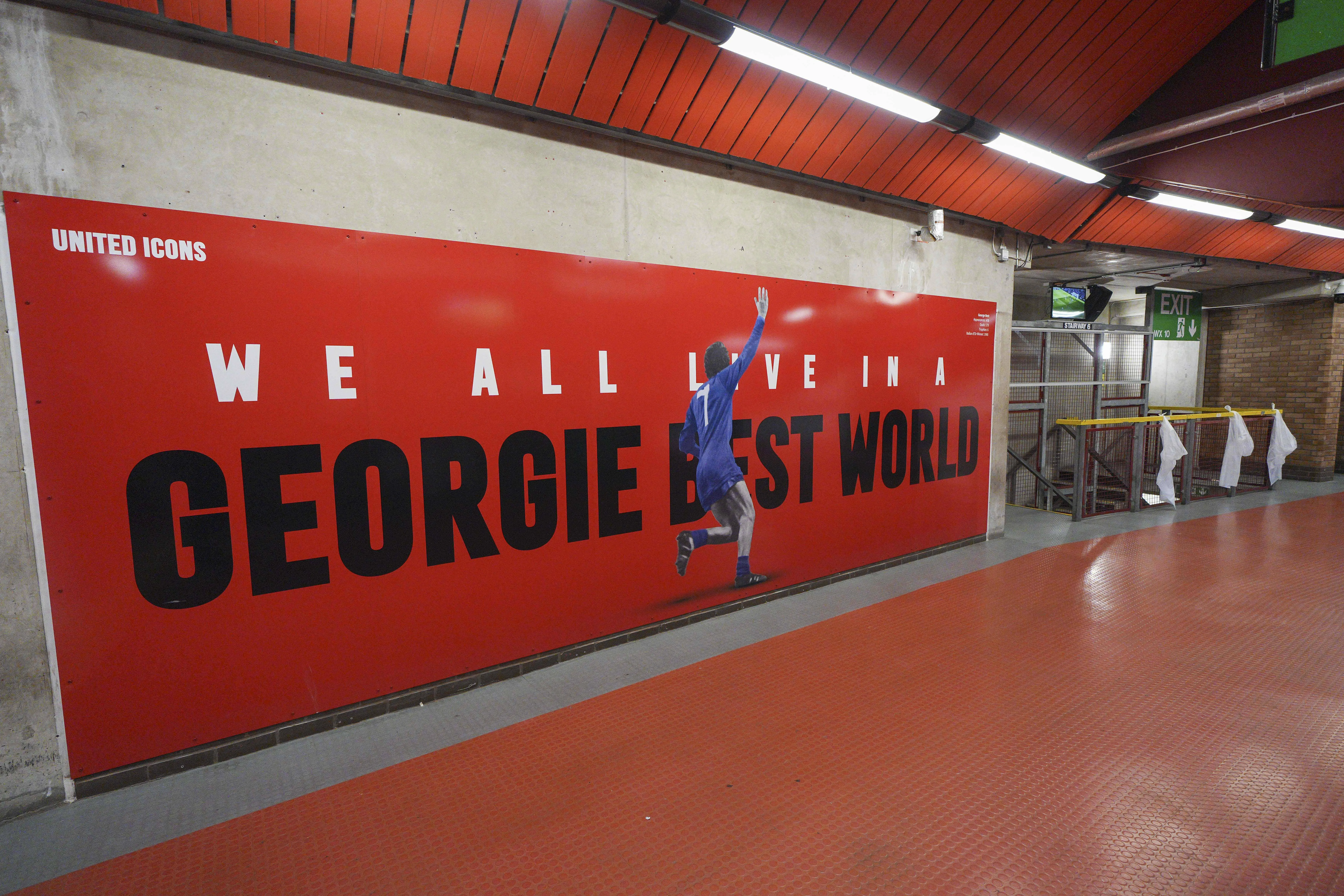View inside Old Trafford