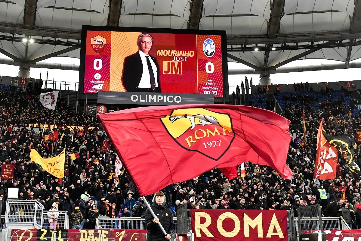 Jose Mourinho at Roma