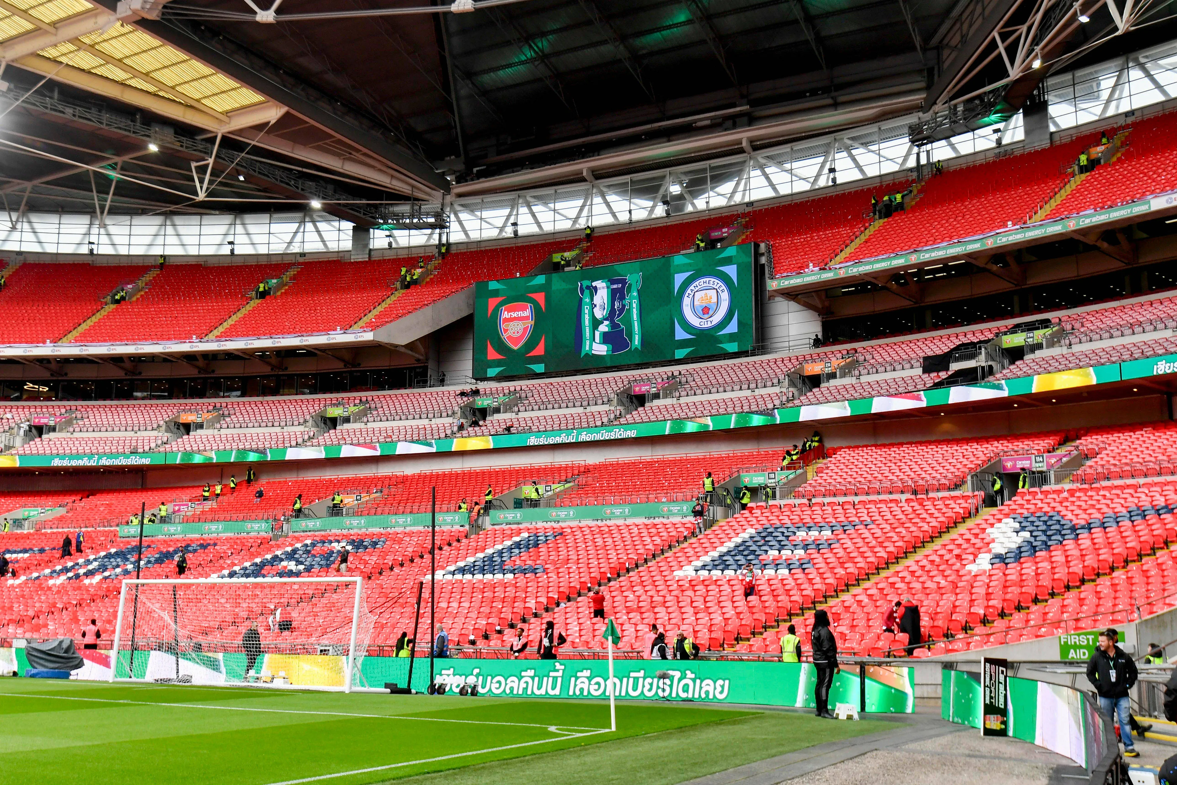 FA announce first football banning orders for two fans who broke new tailgating law at Wembley Stadium