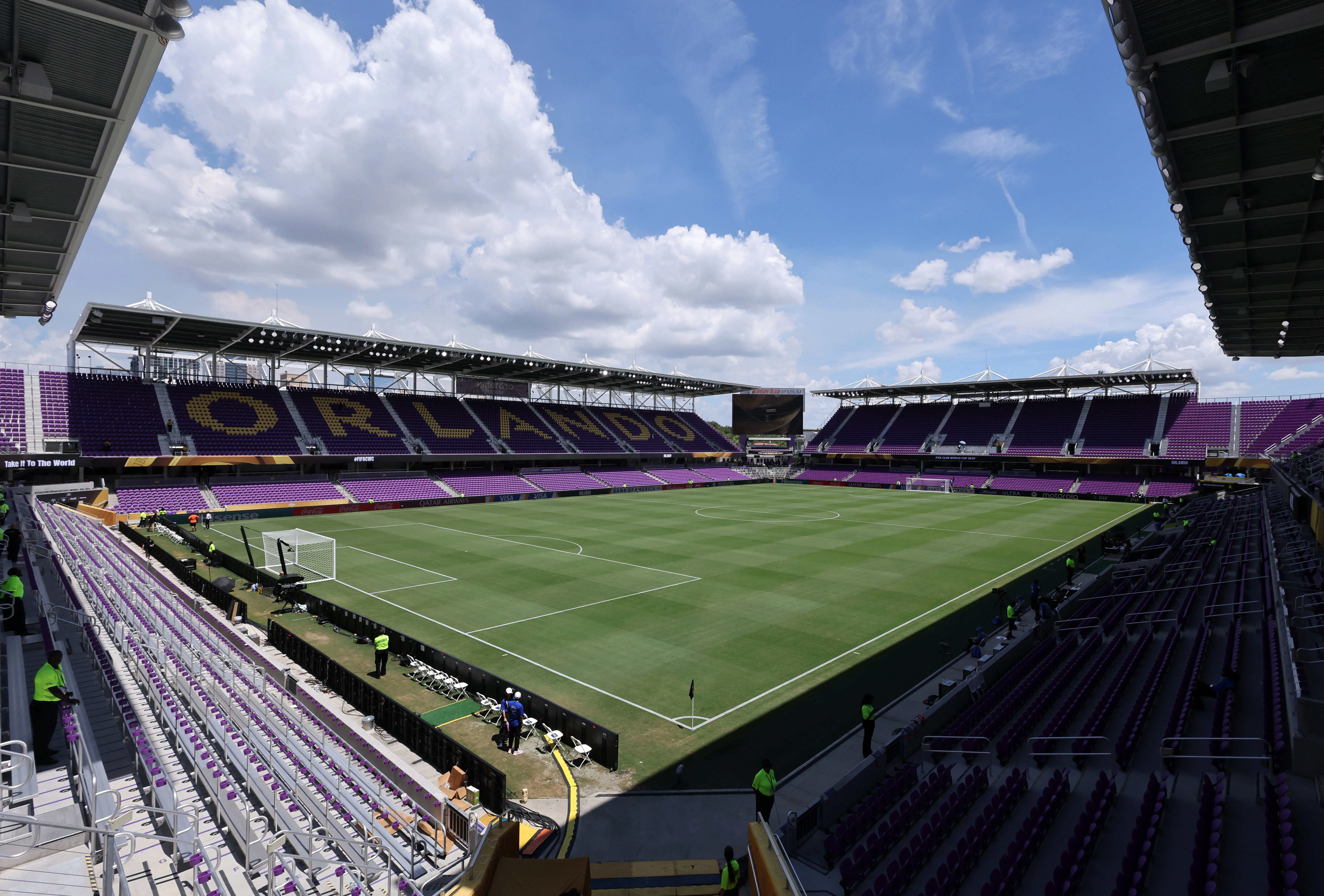 A general view of the InterCo Stadium