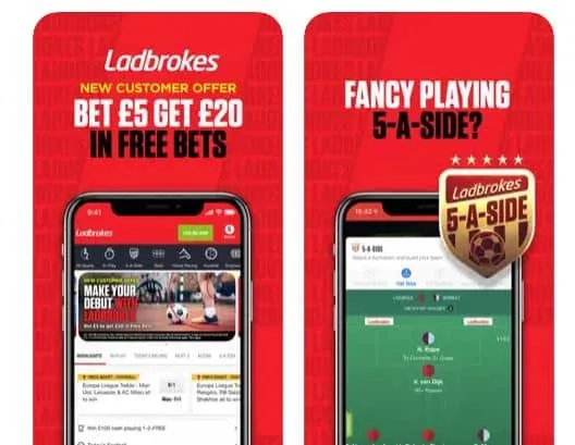 Ladbrokes mobile app