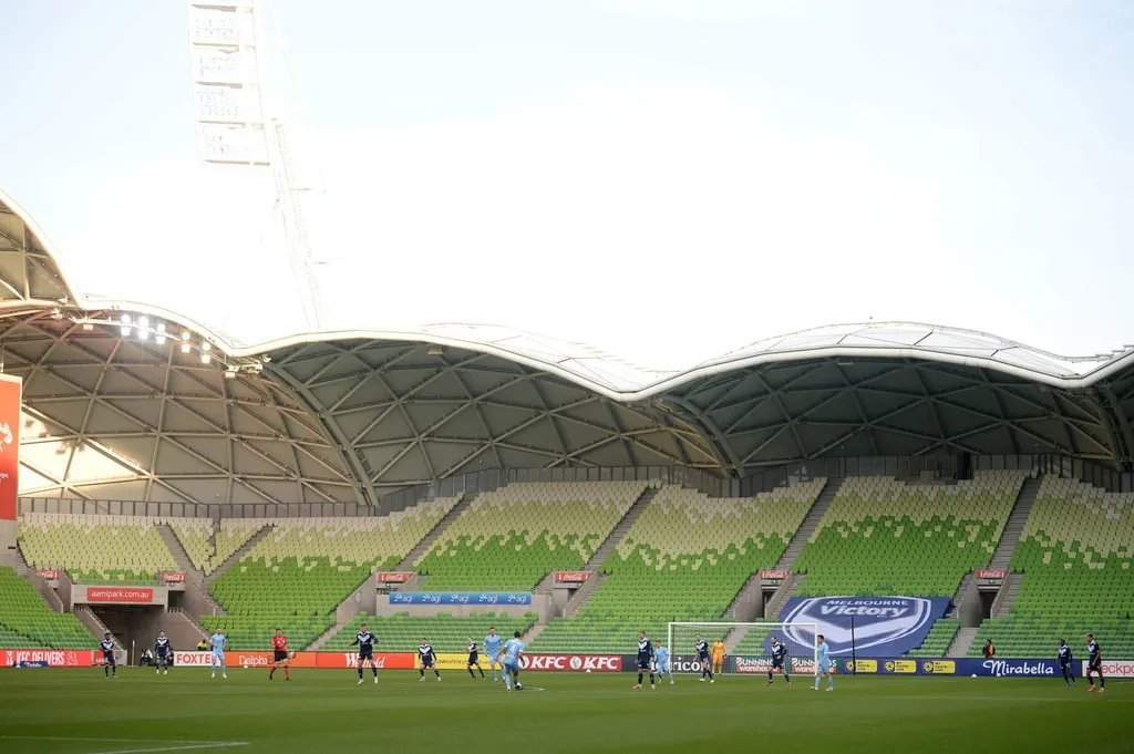 Melbourne Victory and Melbourne both play their home matches at the Melbourne Rectangular Stadium, otherwise known as AAMI Park.