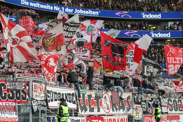 Frankfurt away section